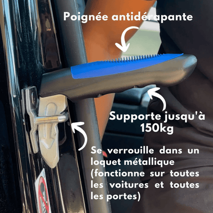 Poignée d'assistance voiture 3 en 1