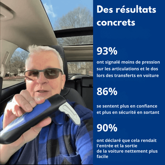 Poignée d'assistance voiture 3 en 1