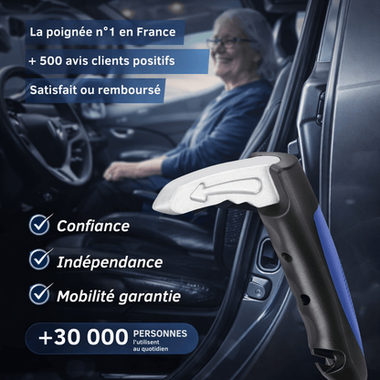 Poignée d'assistance voiture 3 en 1