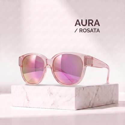 Polarized fit-over sunglasses for women