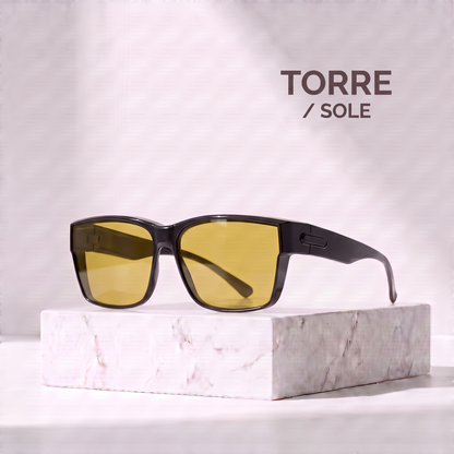 Polarized fit-over sunglasses for men